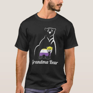 T-shirt LGBT Non Binary Grand Bear Enby Non Binary Pride