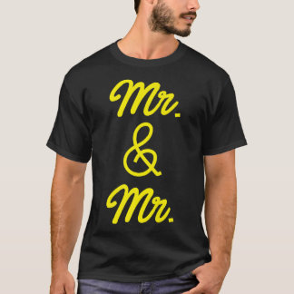 T-shirt Lgbt Pride Gay Bachelor Party Mr And Mr Engagement