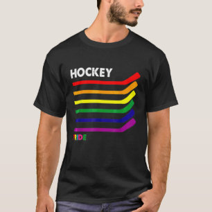 T-shirt Lgbt Prith Mois Gay Transgenre Fun Ice Hockey St