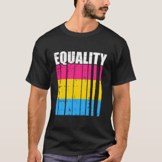 T-shirt Lgbt-Q Equality Panual Lgbt-Q Ally Rainbow Flag