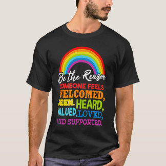 T-shirt LGBT Rainow Flag