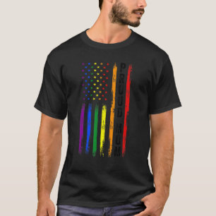 T-shirt Lgbt Support Fier Maman Lgbt Drapeau Maman Lgbt Fi