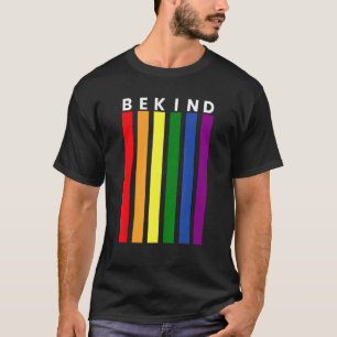 T-shirt Lgbtq Be Kind Be You Lgbt Ally Rainbow Pride Lgbt