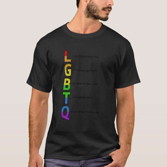 T-shirt Lgbtq Bum Knee Gotta Ont Un Panier De Golf (Devant)