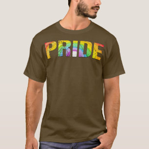 T-shirt LGBTQ Gay Pride Vintage Ally Rainbow Lesbian Bisex