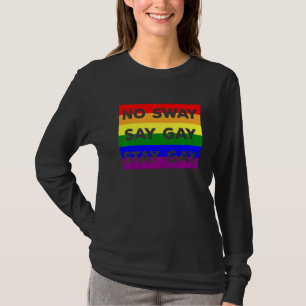 T-shirt Lgbtq Gay Rights C'Est Bon De Rester Gay Say Gay