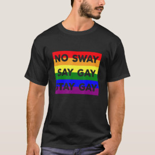 T-shirt Lgbtq Gay Rights C'Est Bon De Rester Gay Say Gay