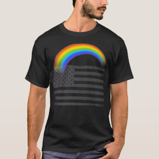 T-shirt LGBTQ July 4th