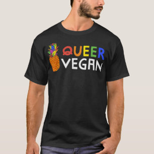 T-shirt LGBTQ Pineapple Queer Vegan Gay Pride Rainbow Prid