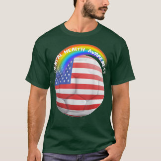 T-shirt Lgbtq Pride Football Santé mentale3035 1369