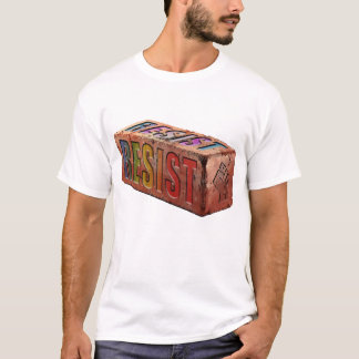 T-shirt LGBTQ+ "RESISTER" Brick