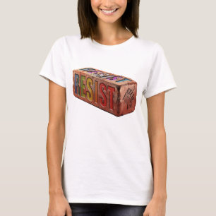 T-shirt LGBTQ+ "RESISTER" Brick