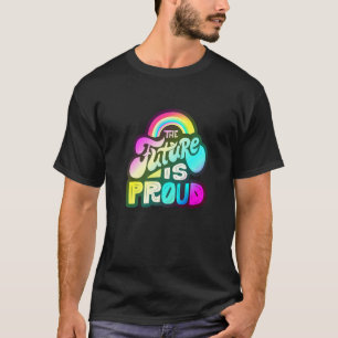 T-shirt Lgbtq+ Soutien L'Avenir Est Fierté 3
