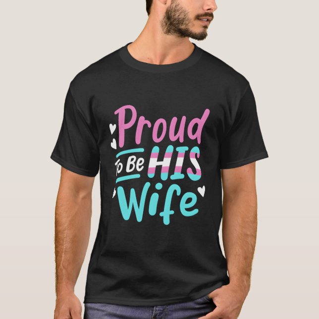 T-shirt Lgbtqia Fier D'Être Son Transgenre Trans Pride Sp (Devant)
