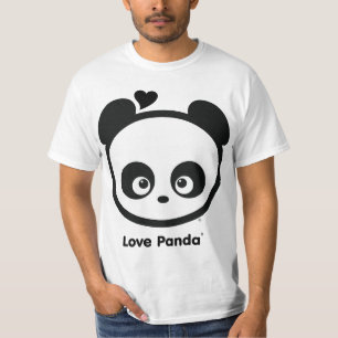 T-shirt L'habillement des hommes de valeur de Panda®