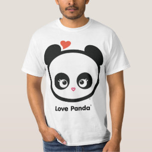 T-shirt L'habillement des hommes de valeur de Panda®
