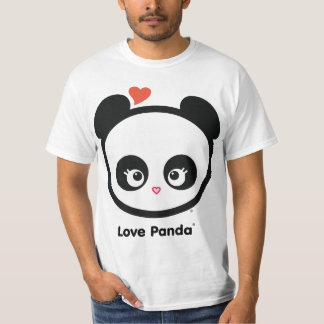 T-shirt L'habillement des hommes de valeur de Panda®