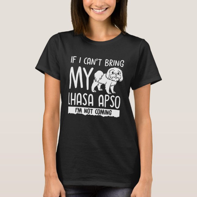 T-shirt Lhasa Apso Dog  Puppies Owner   1 (Devant)