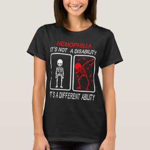 T-shirt L'hémophilie n'est pas un handicap