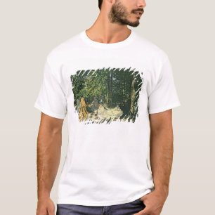 T-shirt l'Herbe de sur de Claude Monet Le Dejeuner,