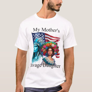 T-shirt L'héritage amérindien/mexicain_ Savage