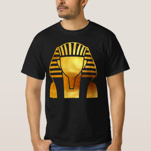 T-shirt L'Héritage du pharaon d'or : Masque égyptien
