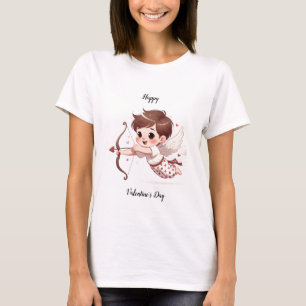 T-shirt L'Heureuse Sainte-Valentin de Cupid
