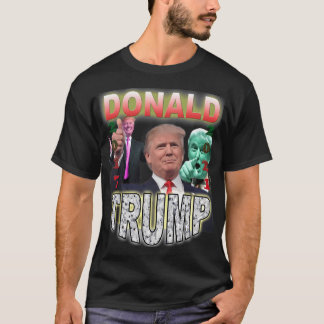 T-shirt L'Hip hop vintage Donald Trump