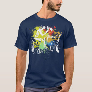 T-shirt L'histoire d'amour en fauteuil roulant
