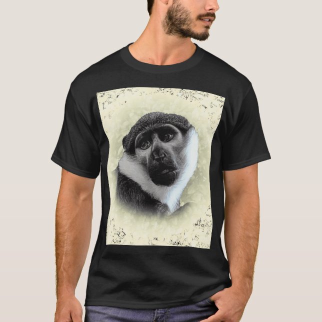 T-shirt LHoests Monkey boy (Devant)