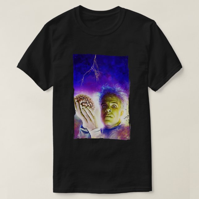 T-shirt L'homme à deux cerveaux (Design devant)
