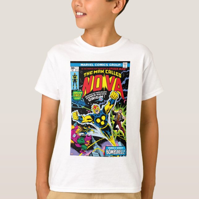 T-shirt L'homme appelé Nova Vol. 1 Dessin humoristique Num (Devant)