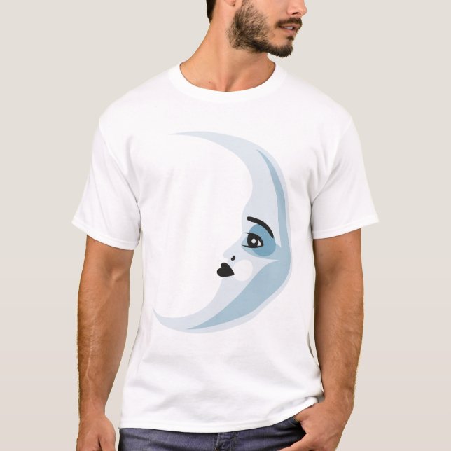 T-shirt L'Homme Dans La Lune (Devant)