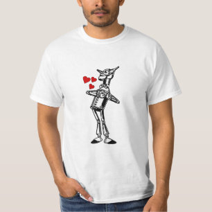 T-shirt L'homme de bidon a un coeur - aimez le magicien