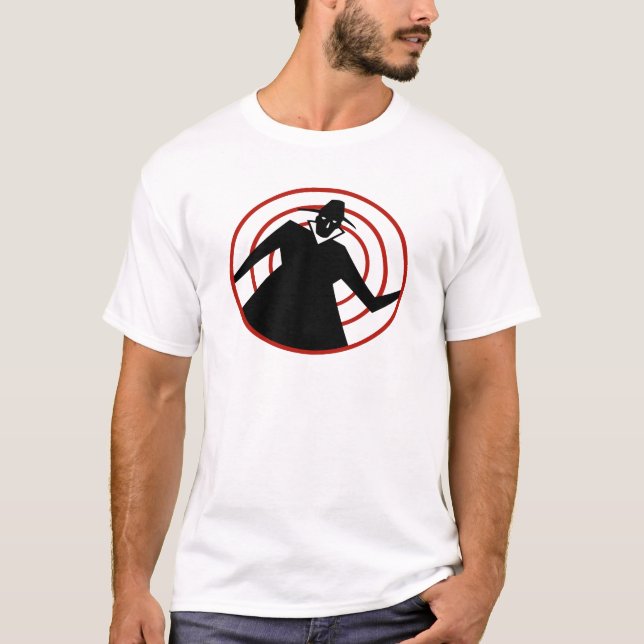 T-shirt L'homme de danger (Devant)