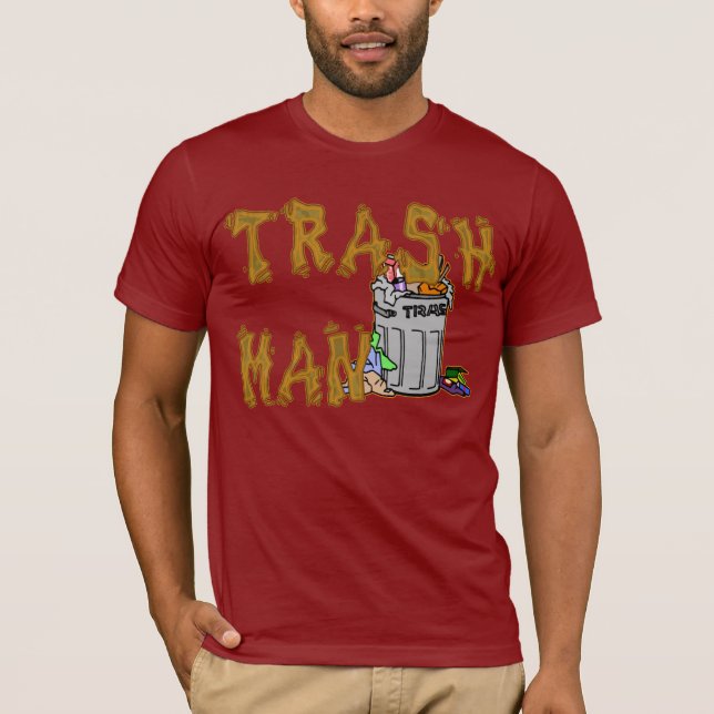 T-shirt L'HOMME de DÉCHETS ! ! (Devant)