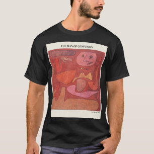 T-shirt L'HOMME DE LA CONFUSION par PAUL KLEE, vintage Abs