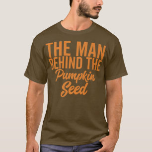 T-shirt L'Homme Derrière La Graine Citrouille Halloween Pr