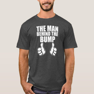 T-shirt L'homme derrière le papa drôle de bosse à être