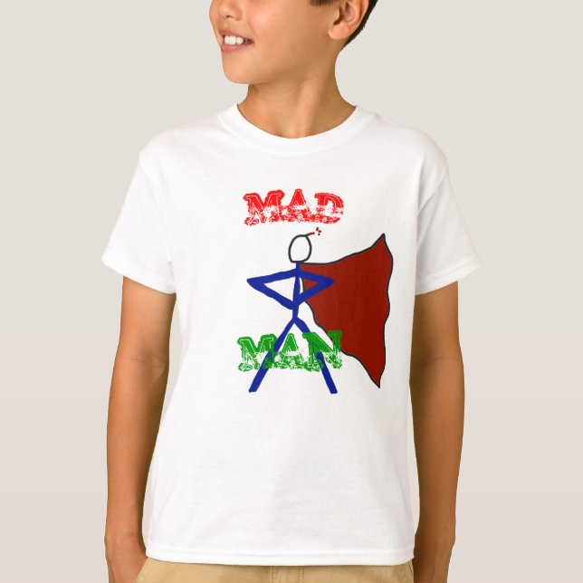 T-shirt L'homme fol est FOU (Devant)