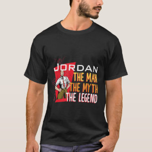 T-shirt L'homme le mythe la légende Jordanie