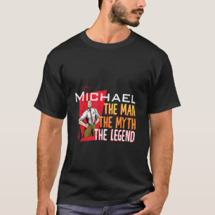 T-shirt L'homme le mythe la légende Michael