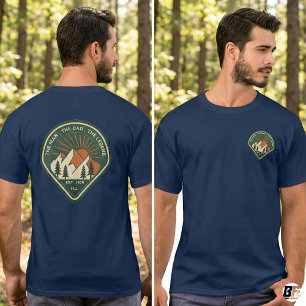 T-shirt L'homme le mythe la légende personnalisée H.J. Est