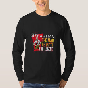 T-shirt L'homme le mythe la légende Sebastian Premium