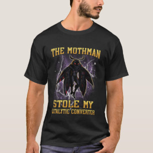 T-shirt L'homme papillon a volé mon convertisseur catalyti
