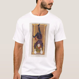 T-shirt L'homme pendu, carte de tarot, française