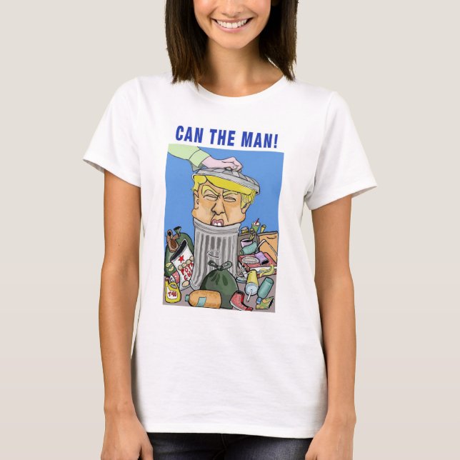 T-shirt L'homme, tee - shirt de la femme blanche (Devant)