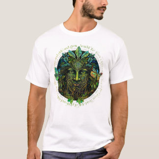 T-shirt L'homme vert, Jack dans le design vert