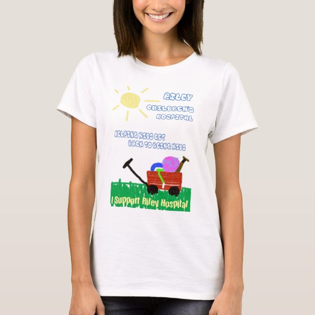 T-shirt L'hôpital d'enfants de Riley (Devant)