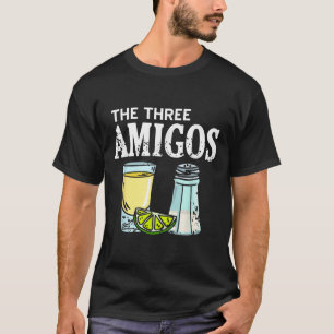 T-shirt L'Humour de la fête du sel de la Tequila des Trois